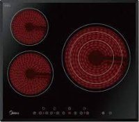 Варочная панель  электр., чёрная  MIDEA MCН 63557F