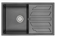 Мойка GRANULA GR-8002 шварц (чёрный металлик)