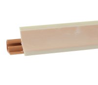 Плинтус Бежевый металл LB 231 - 6127, мрамор, 3м