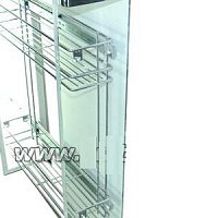 Бутылочница 200мм 2-х уровн.,боков.крепл. Гратис 15262